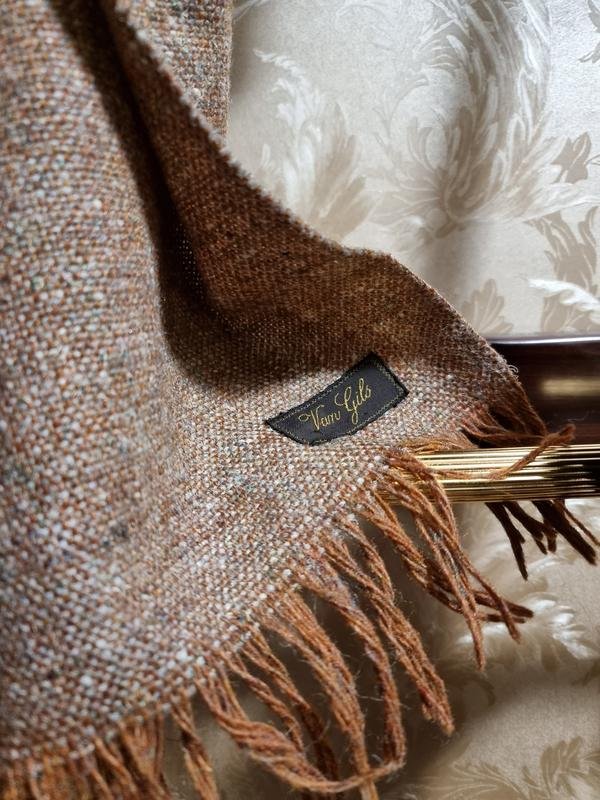 Мужской Burberry Шарф Серый Шерсть