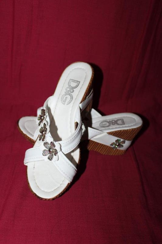 Women Dolce & Gabbana Heels White Artificial
