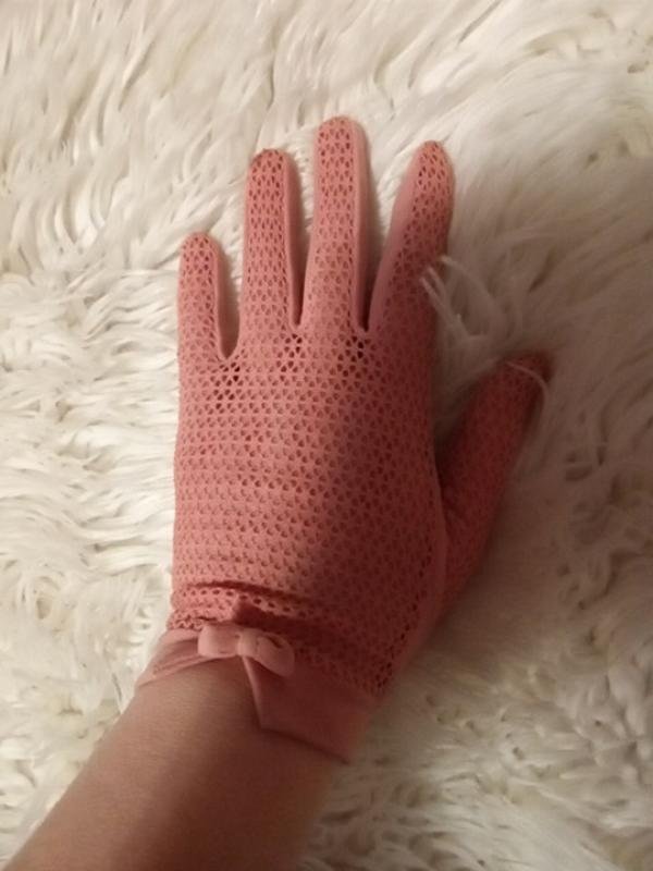 Women American Vintage Gloves Pink