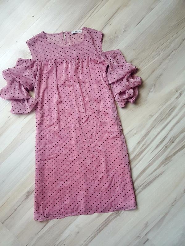 Femme Club Monaco Robe Rose Coton 38 / M / 46