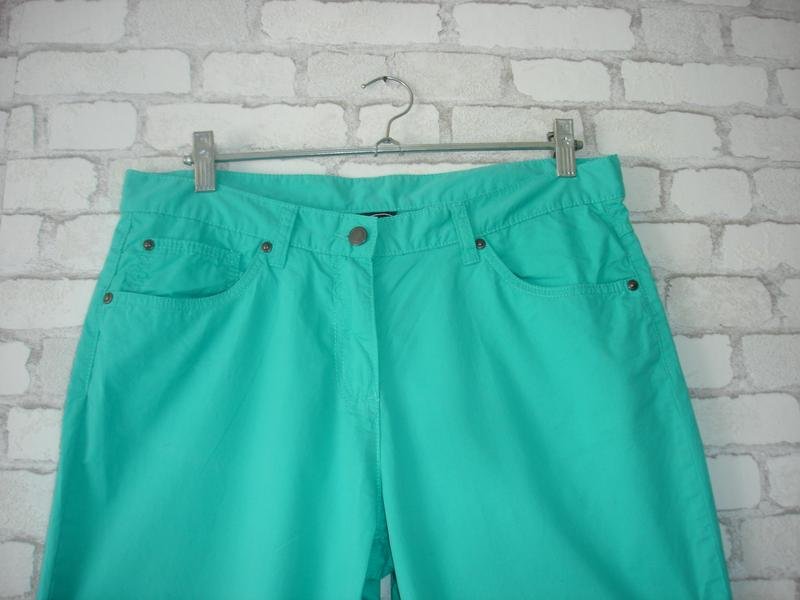 Donna ARTIOLI Pantaloni Turchese Cotone 44 / XXL /