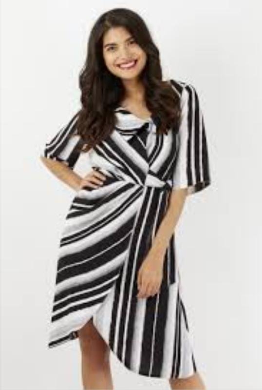 Donna Closed Abito Nero Poliestere 42 / XL / 50