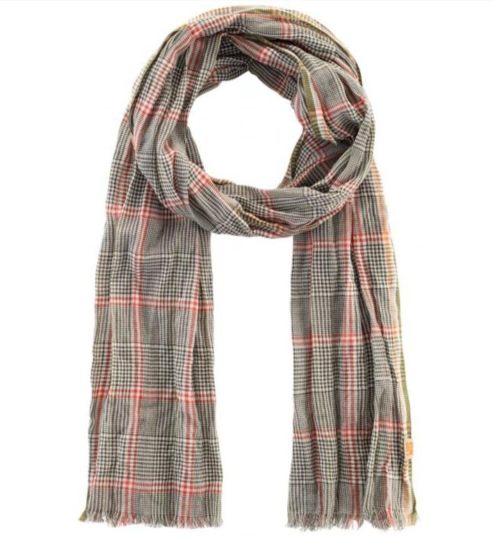 Женский Camel Active Шарф Серый Хлопок Один размер