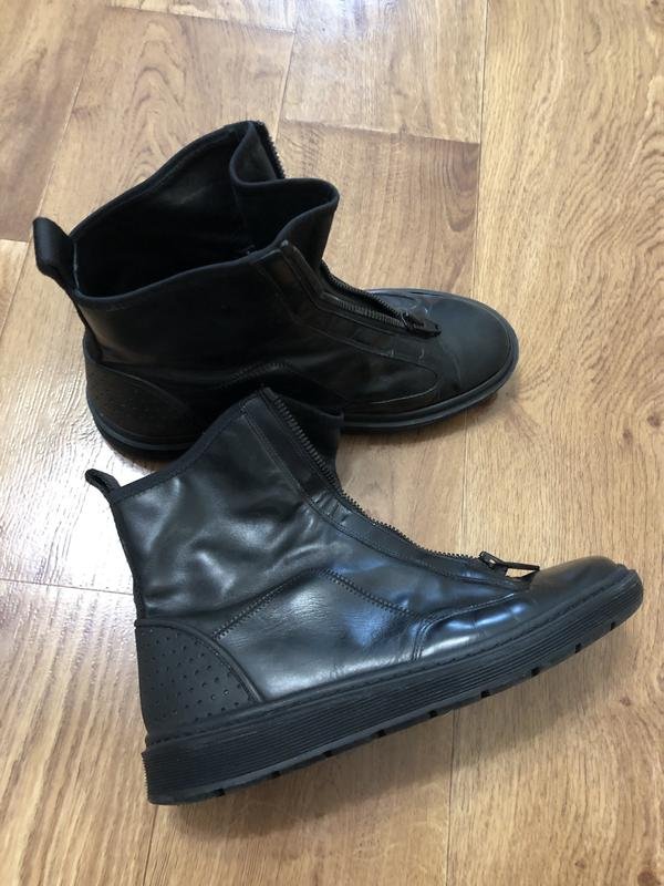 Homme Alexander Wang Bottes Noir Cuir 40.5