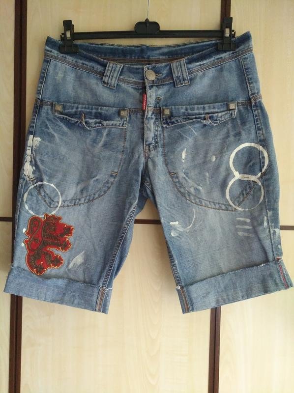 Herren Dsquared² Shorts Marineblau 32 / M / 46