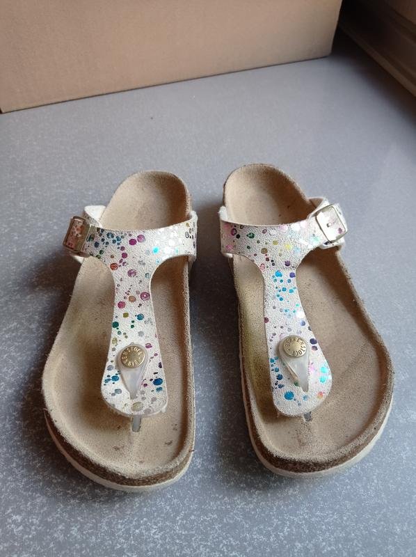 Женские Birkenstock Босоножки Белые Кожа 34