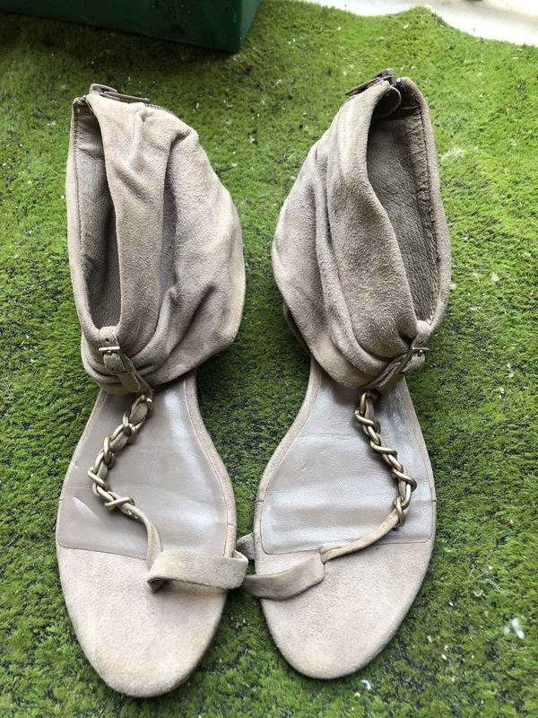 Women Ash Heels Beige Suede 39