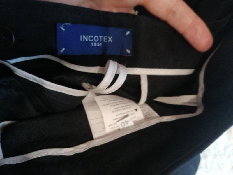 Женские Incotex Брюки Чёрные 38 / M / 46
