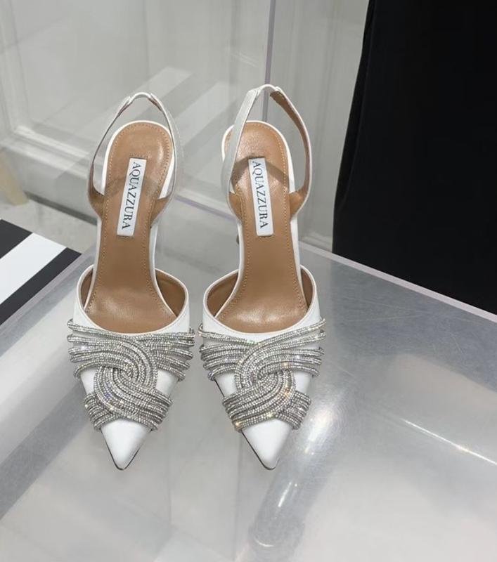 Donna Aquazzura Tacchi Bianchi 38
