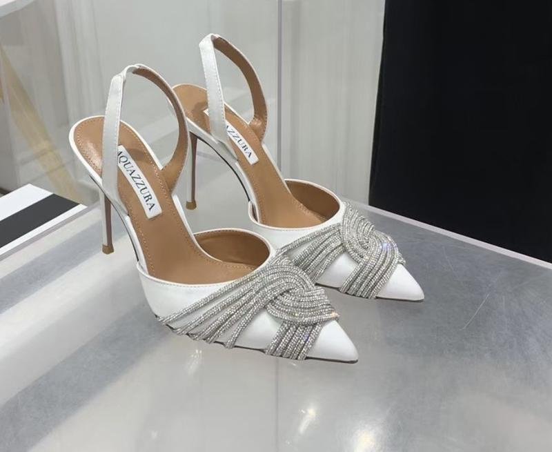 Donna Aquazzura Tacchi Bianchi 38